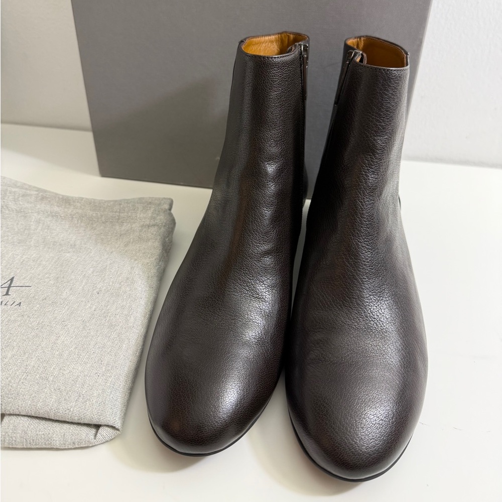 Aquatalia Uri Dolomite Ankle Boots - Picture 4 of 10
